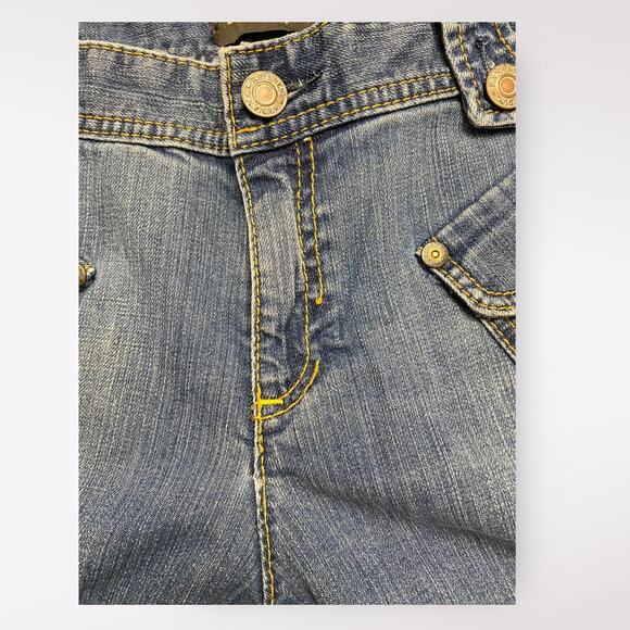 Banana Republic Y2K Early‎ 00’s Low Rise Flare Leg Jeans Size 8 - Picture 8 of 12
